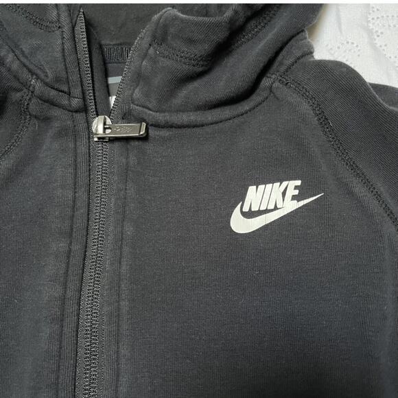 Nike Tech Zipper Hoodie Size 6 - Picture 6 of 6